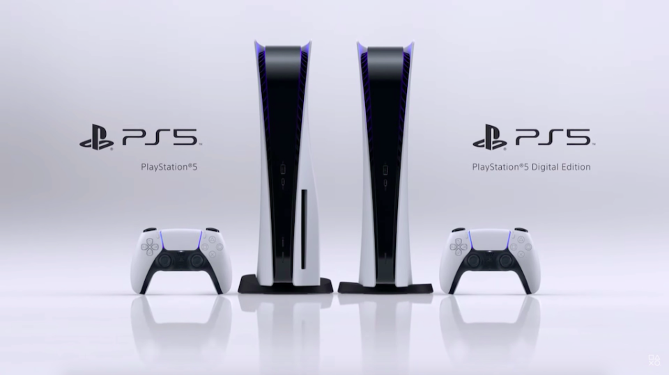 PS5 主機（圖片來源：Sony）