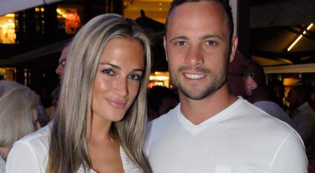 Oscar Pistorius and Reeva Steenkamp in January, 2012. Photo: Getty Images