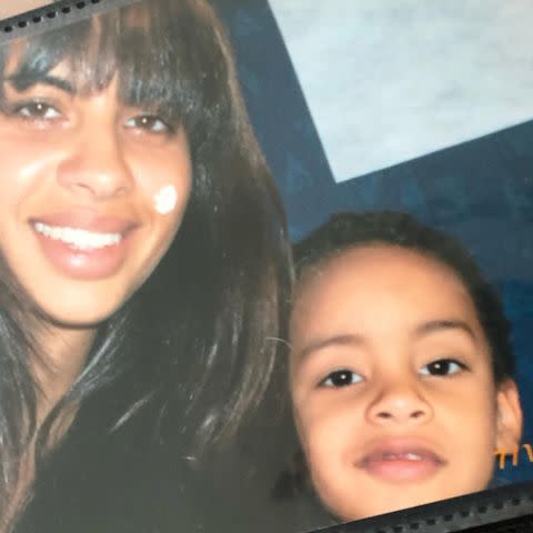 <p>Amari Bailey Instagram</p> Amari Bailey and his mom Johanna Leia.