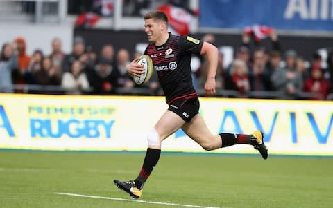 Owen Farrell of Saracens  - Credit: Getty