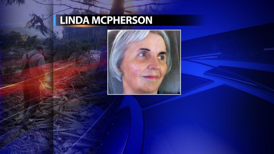 Linda McPherson was killed in the landslide. Her husband, Gary “Mac” McPherson survived and is recovering.