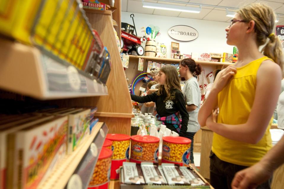 <p>The inside of the original Walton's 5&10 still honors a vintage aesthetic, offering retro toys, souvenirs, and candies.</p><p>Photo: Courtesy of Walmart</p>