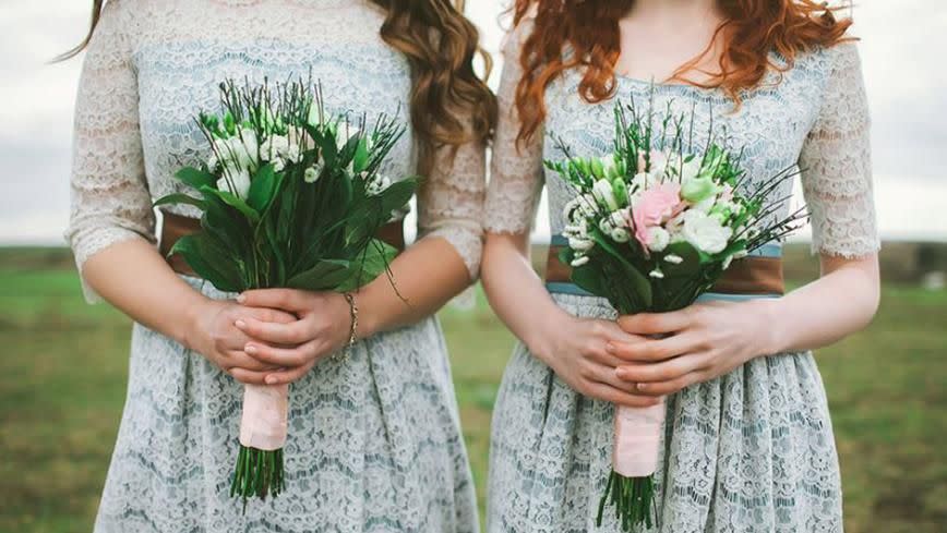 Would you dye your hair if a bride asked you to? Source: Getty