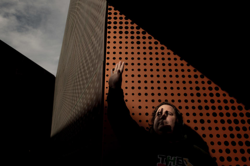 SAN FRANCISCO, CA - JUNE 9: Blake Lemoine poses for a portrait in Golden Gate Park in San Francisco, California on Thursday, June 9, 2022.  (Photo by Martin Klimek for The Washington Post)