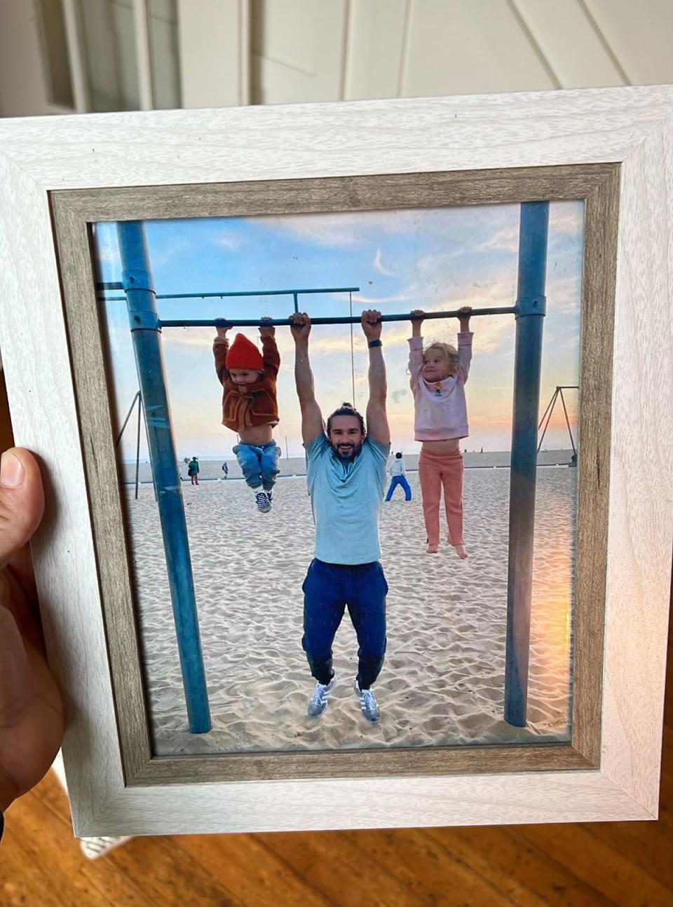 Joe Wicks shared a similar throwback picture of his two other kids (Instagram)