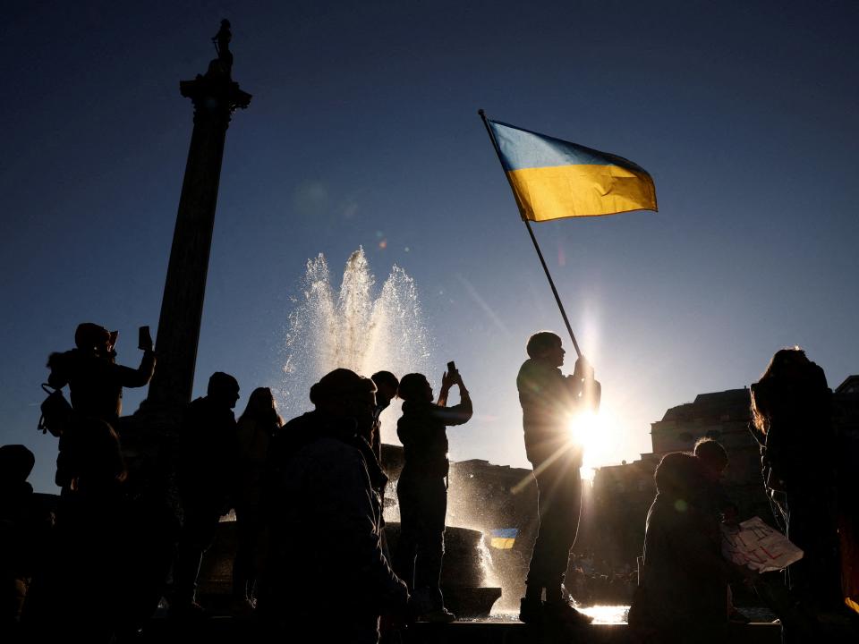 Ukraine war russia protest London