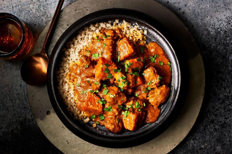 Lamb, Sweet Potato, and Coconut Mafé Curry