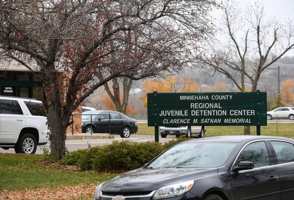 The Minnehaha County Juvenile Detention Center is pictured on Thursday, November 4, 2021, in Sioux Falls.