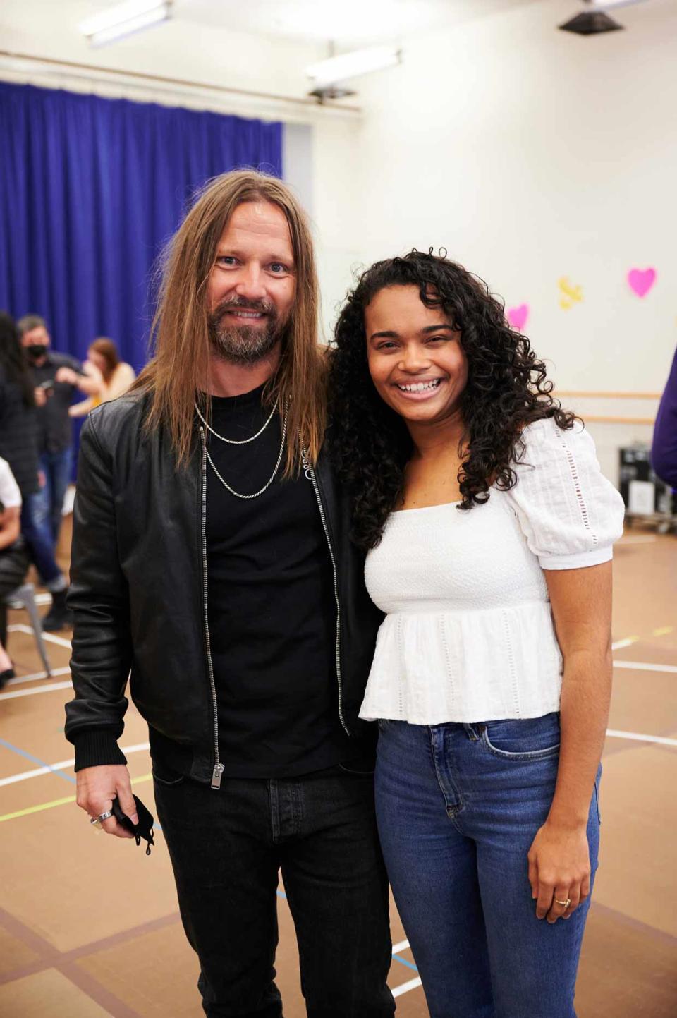 Max Martin and Lorna Courtney