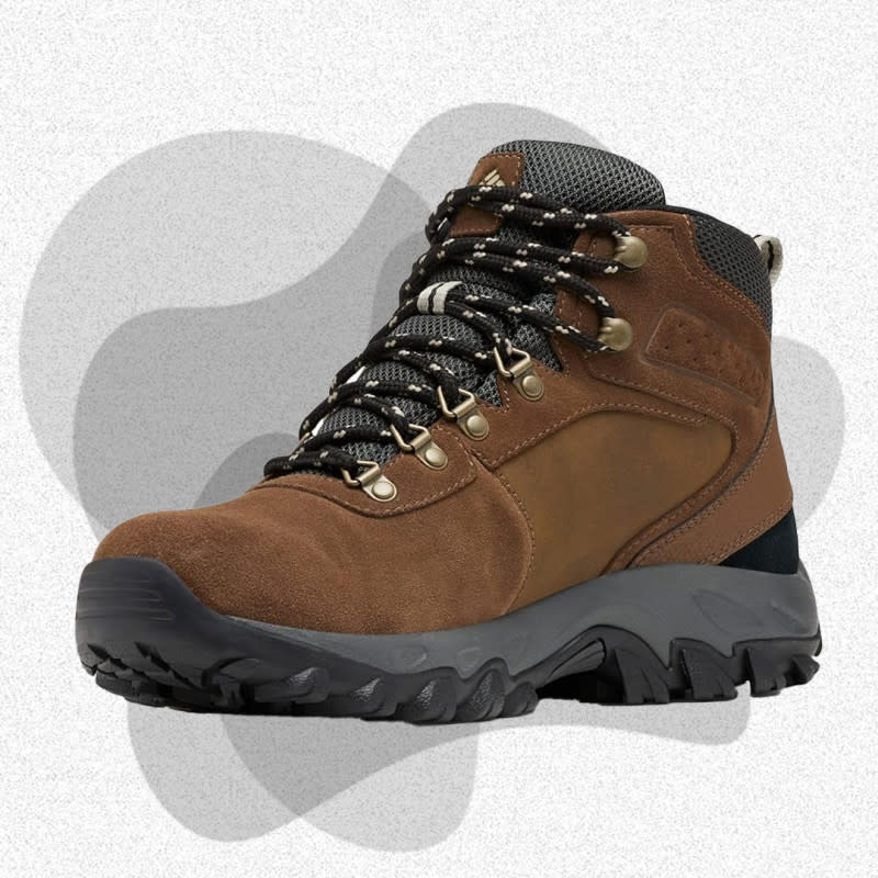 <p>Courtesy of Amazon</p><p>The Newton Ridge Plus II from Columbia offers premium value and performance. The polyurethane-coated leather upper provides comfort and style, while its waterproof, seam-sealed construction keeps out rain and mud. The lightweight midsole offers excellent cushion for long days on the trail, and the Omni-Grip non-marking rubber outsole delivers reliable traction. </p><p>[From $80 (was $100); <a href="https://clicks.trx-hub.com/xid/arena_0b263_mensjournal?q=https%3A%2F%2Fwww.amazon.com%2FColumbia-Newton-Waterproof-mountain-Regular%2Fdp%2FB096N6JQFN%3FlinkCode%3Dll1%26tag%3Dmj-yahoo-0001-20%26linkId%3D2042f38d38810393aeae1e0b17ea7f8a%26language%3Den_US%26ref_%3Das_li_ss_tl&event_type=click&p=https%3A%2F%2Fwww.mensjournal.com%2Fgear%2Fbest-hiking-boots%3Fpartner%3Dyahoo&author=Jack%20Haworth&item_id=ci02b8d096400c2605&page_type=Article%20Page&partner=yahoo&section=hiking%20boots&site_id=cs02b334a3f0002583" rel="nofollow noopener" target="_blank" data-ylk="slk:amazon.com;elm:context_link;itc:0;sec:content-canvas" class="link ">amazon.com</a>]</p>