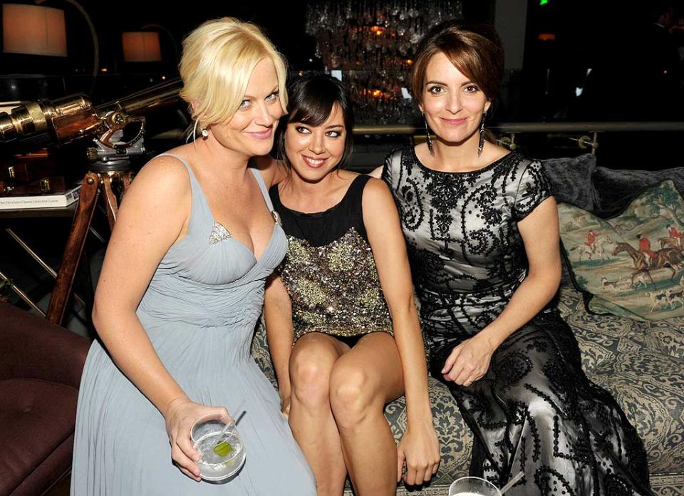 Poehler Plaza Fey Emmys Prty