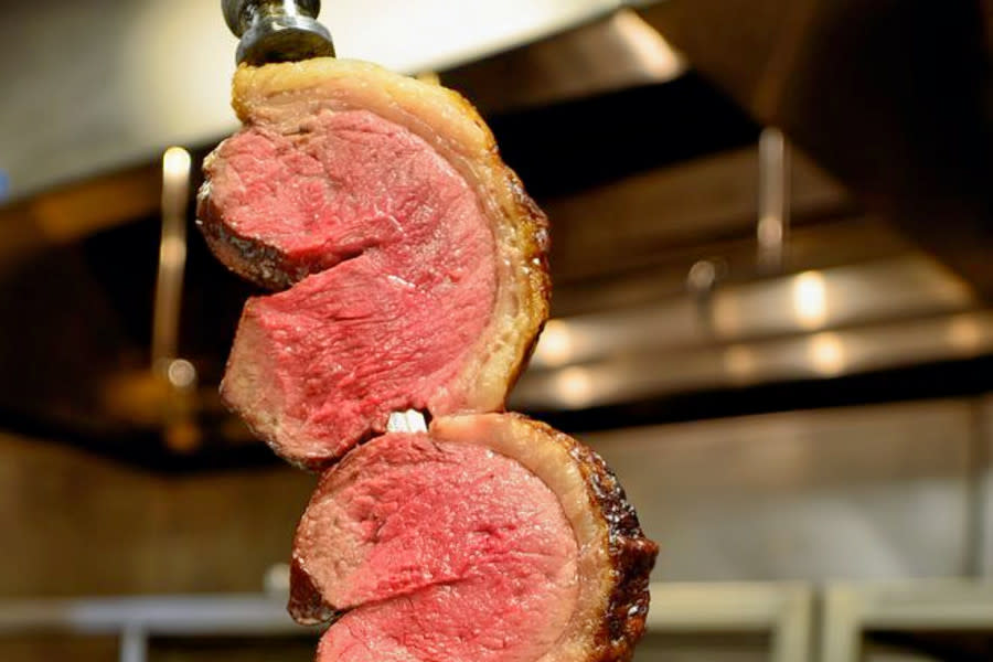 <b>Photo: agora churrascaria/<a href="https://yelp.com/biz_photos/agora-churrascaria-irvine?utm_campaign=c2a66bb9-cd88-46ed-8173-f3ce1c3cc713%2Cbfd40040-324f-4c1b-966a-9d7f1323fc0e&utm_medium=81024472-a80c-4266-a0e5-a3bf8775daa7" rel="nofollow noopener" target="_blank" data-ylk="slk:Yelp;elm:context_link;itc:0;sec:content-canvas" class="link ">Yelp</a></b>