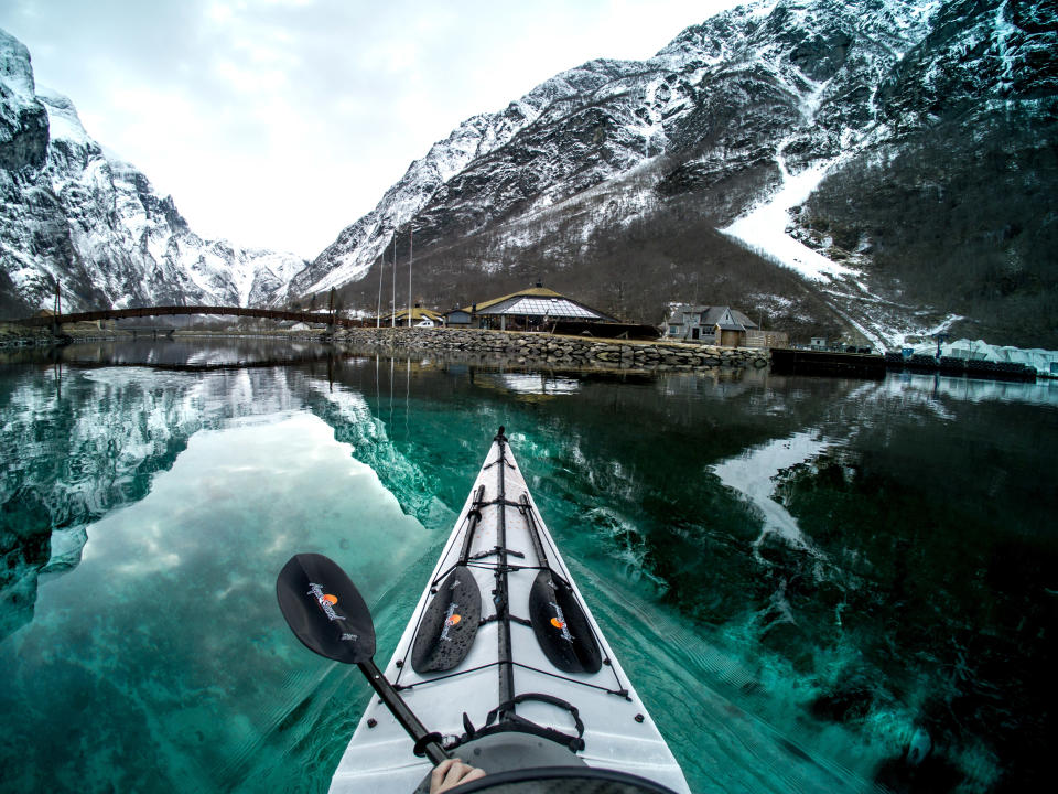 Kayaking in Norway