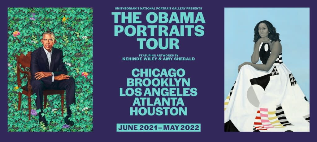 The Obama Portraits Tour (Credit: The National Portrait Gallery)