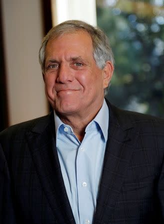 Leslie Moonves, President and Chief Executive Officer of CBS Corporation, poses for a portrait in his office in Studio City, California, United States on February 1, 2016. REUTERS/Mario Anzuoni/File Photo