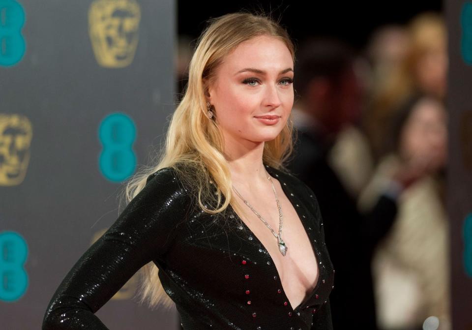 Sophie Turner Blonde hair