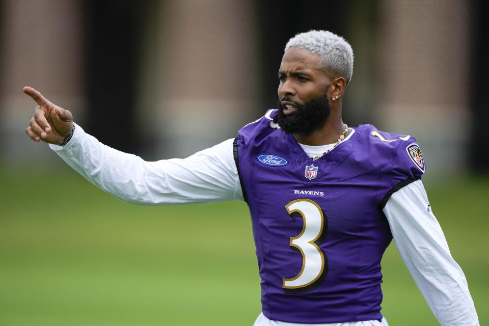 Wide receiver Odell Beckham Jr. missed the entire 2022 season after tearing his ACL in Super Bowl 56. However, the Ravens saw enough of him to sign him to a one-year, $15 million contract.