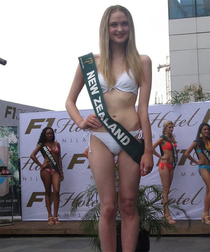 Nela was crowned Miss Earth New Zealand.