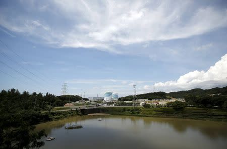 No.1 (L) and No.2 reactor buildings are pictured at Kyushu Electric Power's Sendai nuclear power station in Satsumasendai, Kagoshima prefecture, Japan, July 8, 2015. REUTERS/Issei Kato/Files
