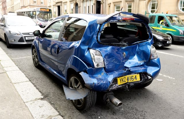 Runaway bus causes chaos in Glasgow