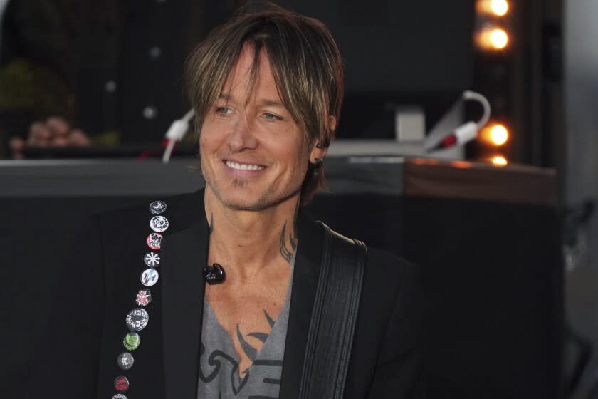 Keith Urban appears on NBC's Today show at Rockefeller Plaza on Friday, Sept. 3, 2021, in New York. (Photo by Charles Sykes/Invision/AP)