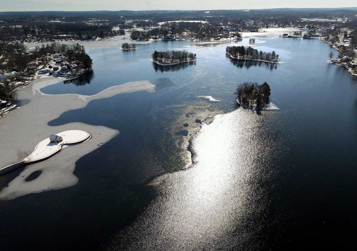 Lake Quinsigamond at Lake Park, Worcester.