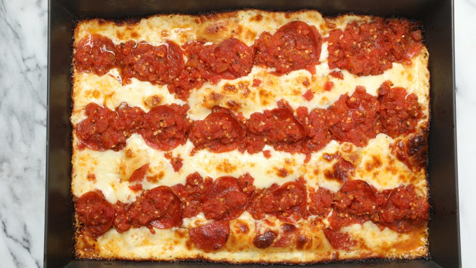Detroit's deep-dish pizza is an absolutely delicious take on America's favorite pie.