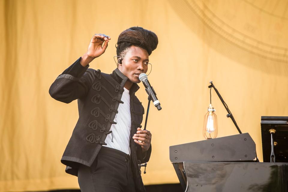 Benjamin Clementine performs at BBK festival: Tom Hagen