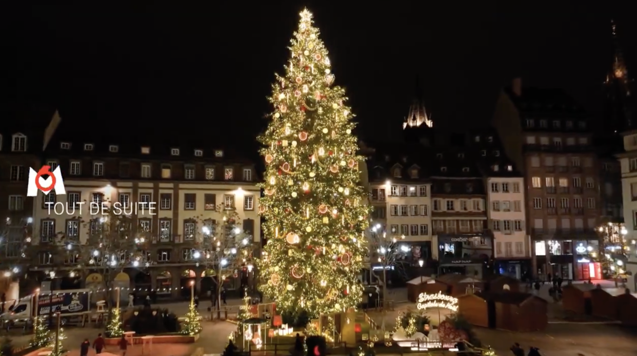 Les coûts engendrés par le sapin de Noël de Strasbourg, révélés dans 