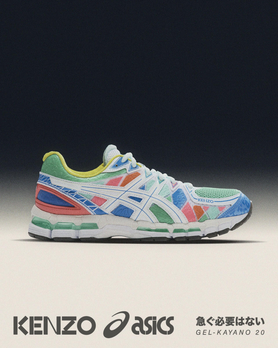 Kenzo, Asics, Gel Kayano, Gel Kayano 20, Nigo, Kenzo x Asics, sneakers, collab