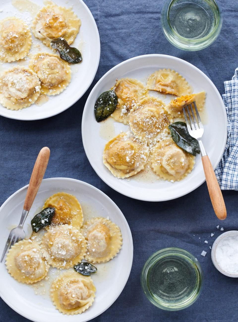 pumpkin fille tortelli