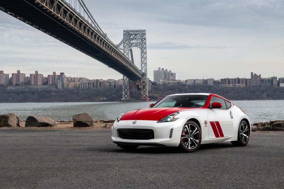 <p>The 2020 Nissan 370Z is coming in a Special 50th Anniversary Edition inspired by <a href="https://www.caranddriver.com/features/g15377615/my-fair-lady-a-visual-history-of-the-nissan-z-car/?slide=6" rel="nofollow noopener" target="_blank" data-ylk="slk:the now iconic Brock Racing Enterprises (BRE) 240Z;elm:context_link;itc:0;sec:content-canvas" class="link ">the now iconic Brock Racing Enterprises (BRE) 240Z</a> that won multiple SCCA national championships.</p>