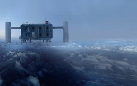 The IceCube laboratory detected the neutrino in September 2017 - Credit: PA