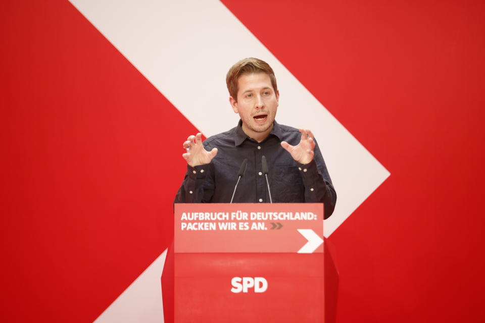 SPD-Generalsekretär Kevin Kühnert. (Bild: Getty Images)