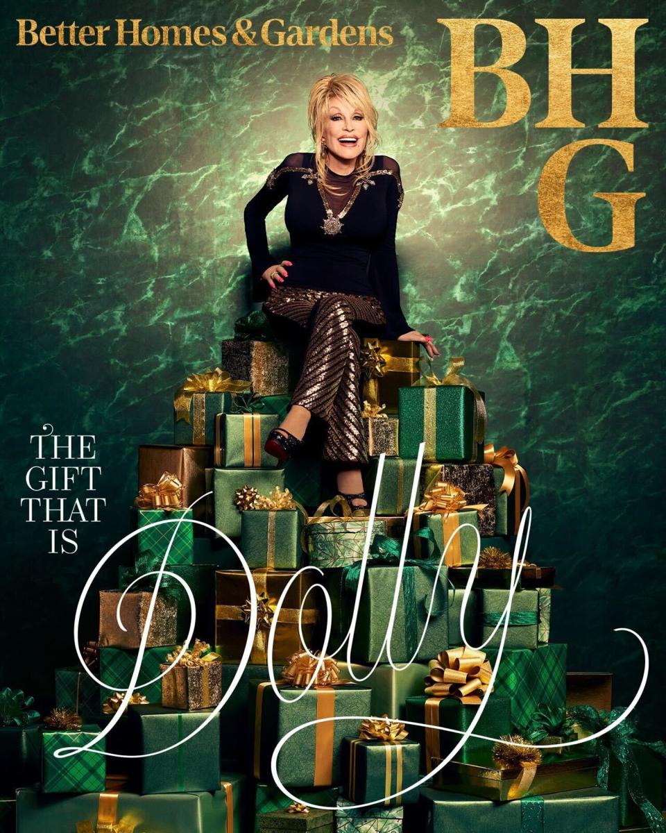 Dolly Parton Better Homes and Gardens Magazine