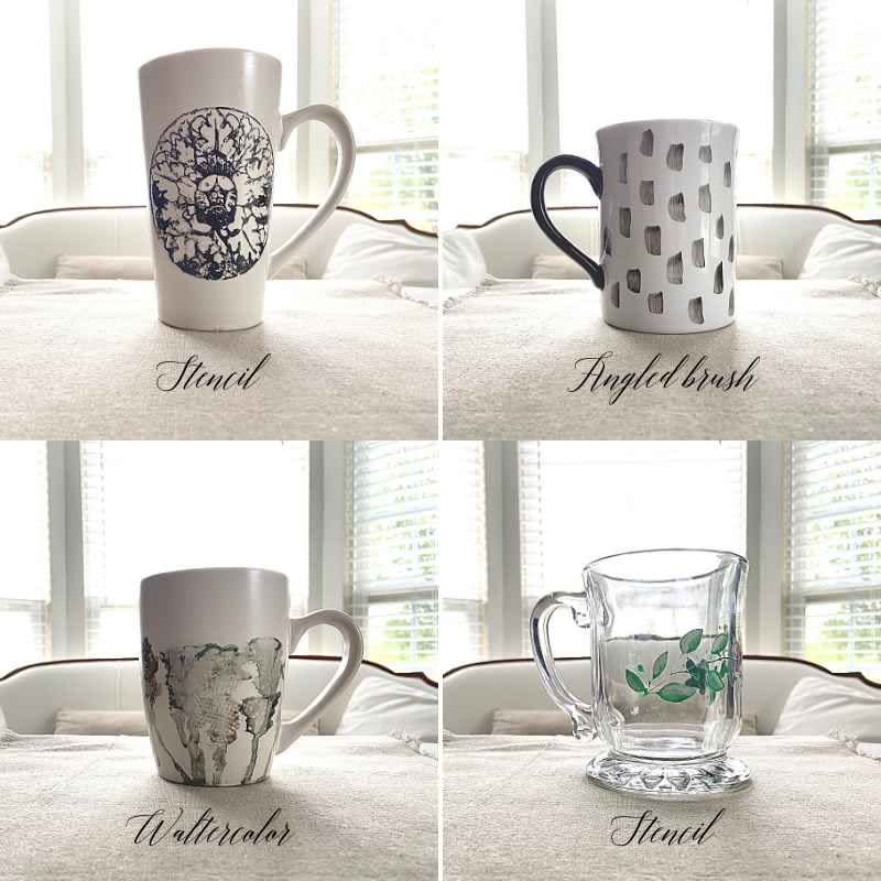 DIY Make and Bake Mugs