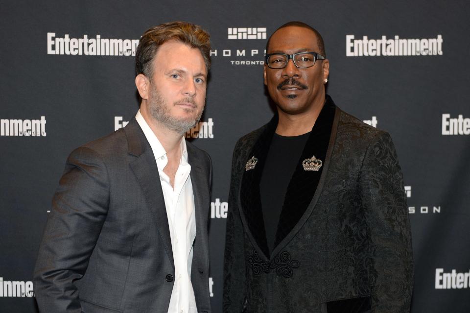 JD Heyman and Eddie Murphy