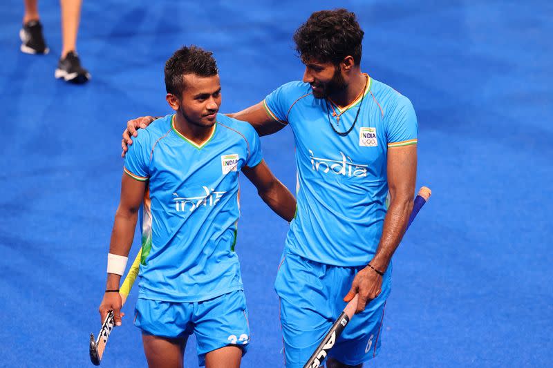 Hockey - Men - Quarterfinal - India v Britain