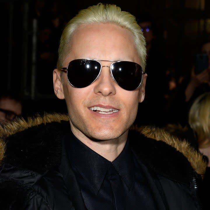 Jared Leto attends a fashion show