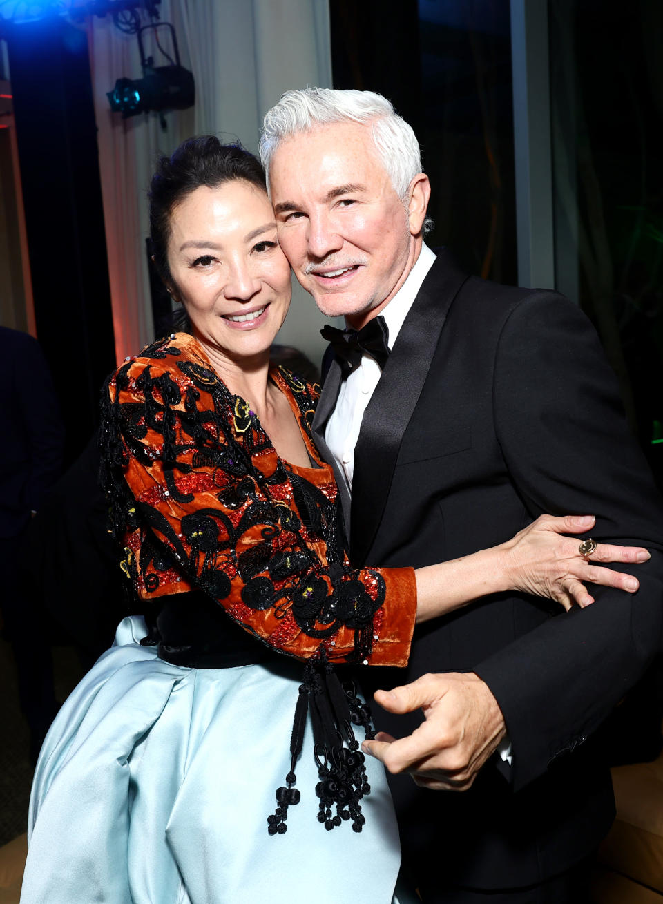 Michelle Yeoh and Baz Luhrmann