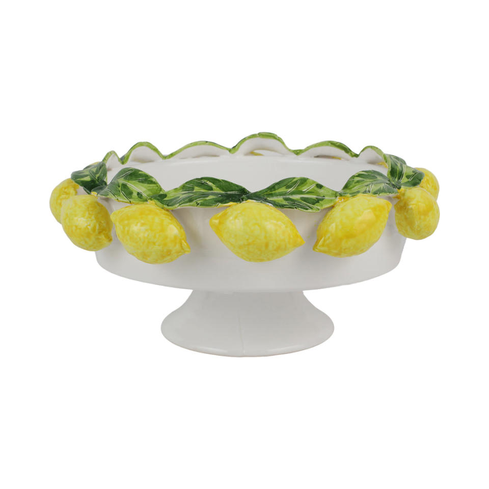 <p><a href="https://www.vietri.com/products/limoni-figural-footed-fruit-bowl?_pos=1&_sid=712fd288b&_ss=r" rel="nofollow noopener" target="_blank" data-ylk="slk:Shop Now;elm:context_link;itc:0;sec:content-canvas" class="link ">Shop Now</a></p><p>Limoni Fruit Bowl</p><p>vietri.com</p><p>$304.00</p><span class="copyright">Courtesy of Vietri</span>