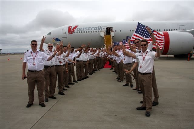 Back when Virgin Australia was known as V Australia. Photo: Virgin Australia