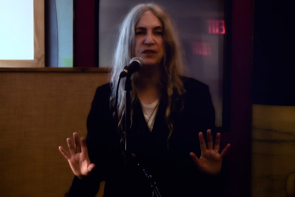 Patti Smith during her performance (Circa/PA)