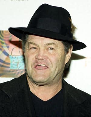 Musician Mickey Dolenz arrives at the premiere of 