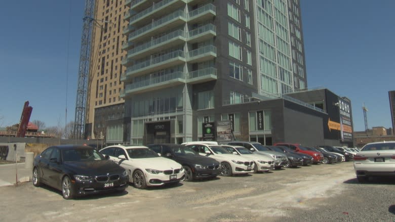 Put up a parking lot? Condo slump raises questions about vacant properties