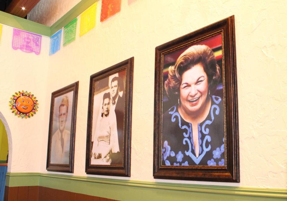 Ninfa Laurenzo (far right), or Mama Ninfa, is the matriarch of the Laurenzo family, El Tiempo’s owners. She brought outside skirt steak fajita meat to Houston in 1973.