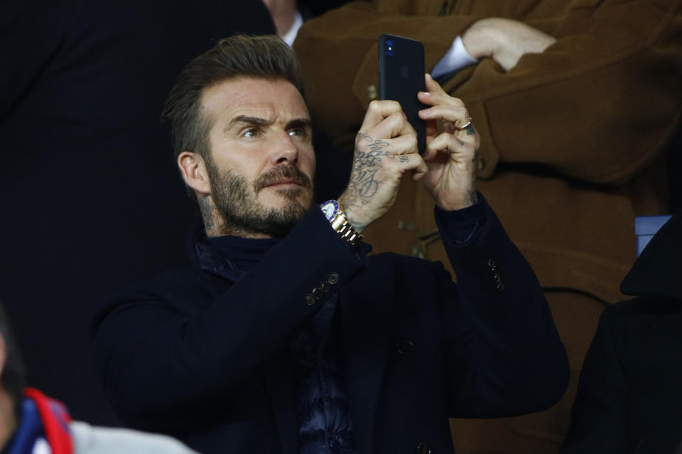 David Beckham lässt seine Fans regelmäßig mit privaten Schnappschüssen an seinem Alltag teilhaben. (Bild: ddp images)
