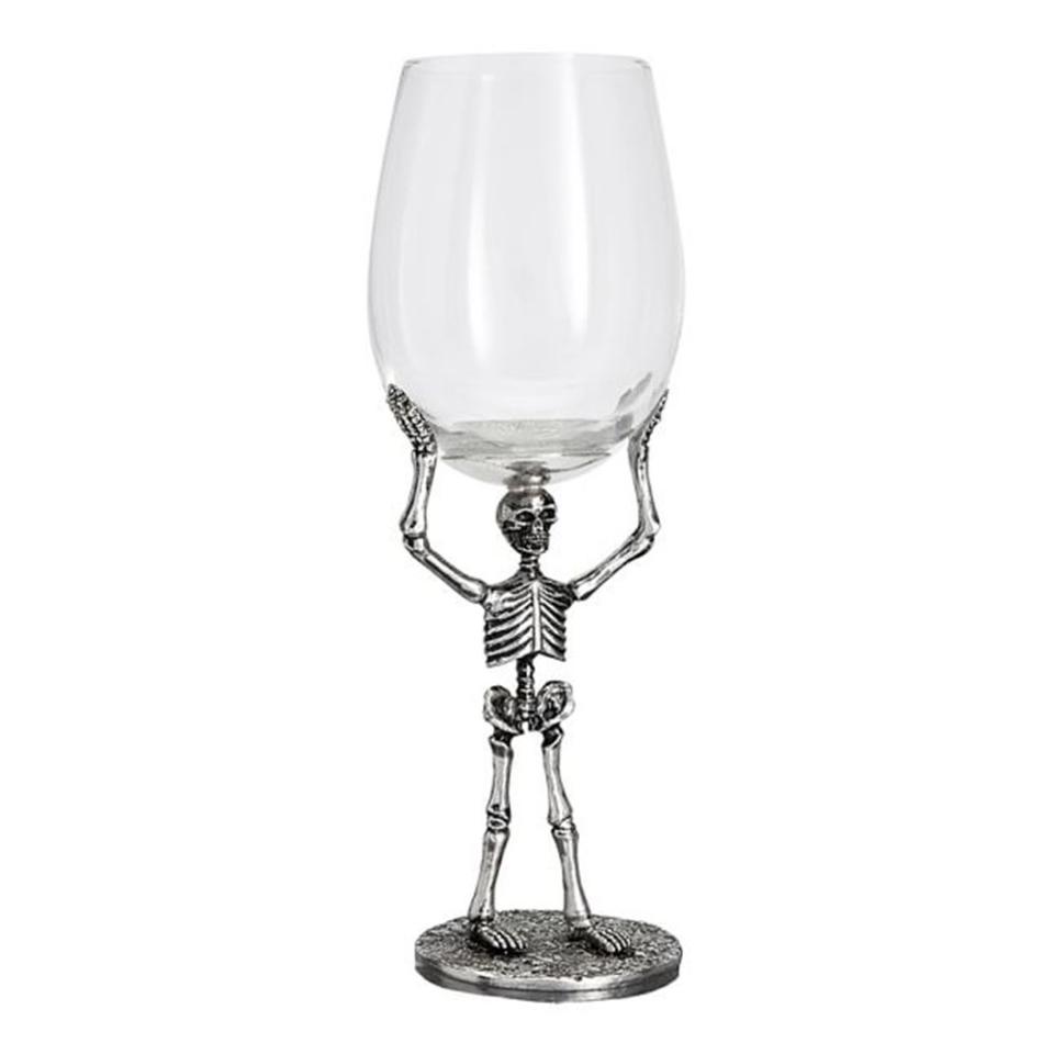 <p><a href="https://go.redirectingat.com?id=74968X1596630&url=https%3A%2F%2Fwww.potterybarn.com%2Fproducts%2Fskeleton-wine-glass%2F&sref=https%3A%2F%2Fwww.bestproducts.com%2Flifestyle%2Fg23118150%2Fthe-craziest-halloween-things-thatll-make-you-go-boo%2F" rel="nofollow noopener" target="_blank" data-ylk="slk:Shop Now;elm:context_link;itc:0;sec:content-canvas" class="link ">Shop Now</a></p><p>Skeleton Stem Glass</p><p>potterybarn.com</p><span class="copyright">Pottery Barn</span>