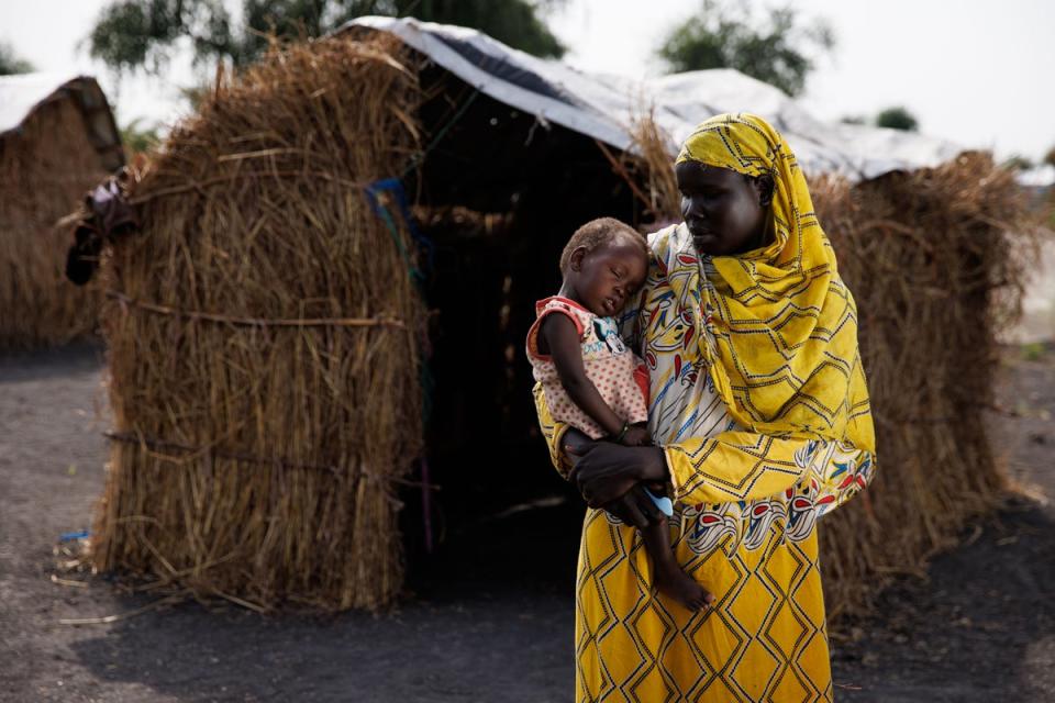 The ongoing war in Sudan has caused the displacement of more than 3.3 million people (Getty Images)