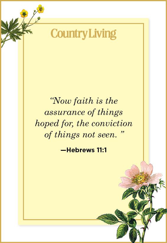 1) Hebrews 11:1